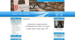 Desktop Screenshot of kuniow.pl